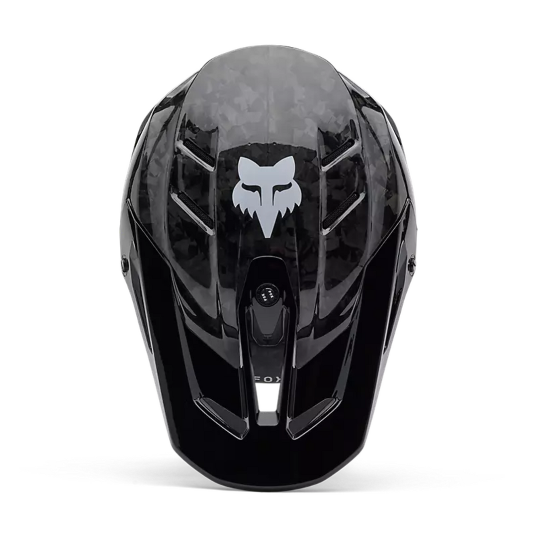 FOX Motocross Full Face V3 RS Carbon Solid Helmet