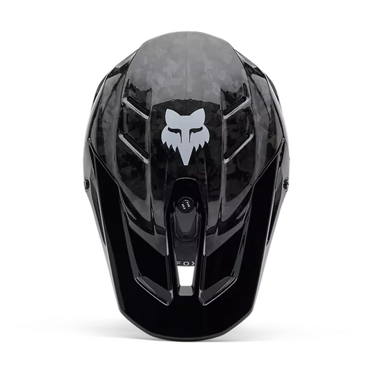 FOX Motocross Full Face V3 RS Carbon Solid Helmet
