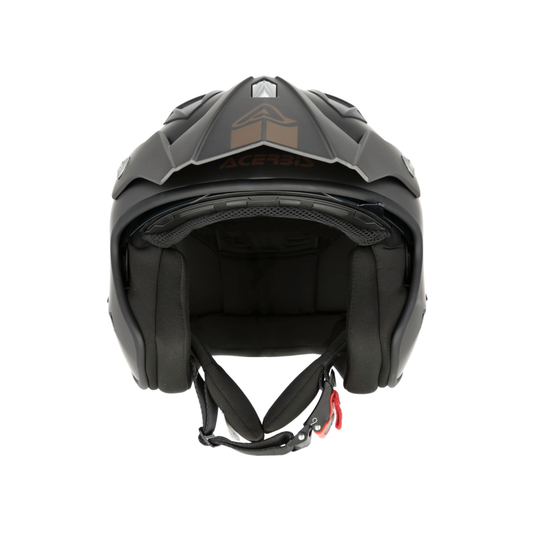 Acerbis Open Face Jet Aria Metallic Helmet ECE 22-06 Approved