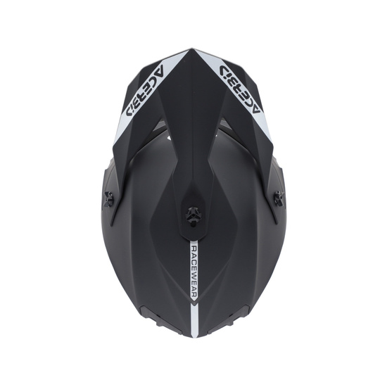Acerbis Motocross And Enduro Linear Solid Color Helmet ECE 22-06 Approved