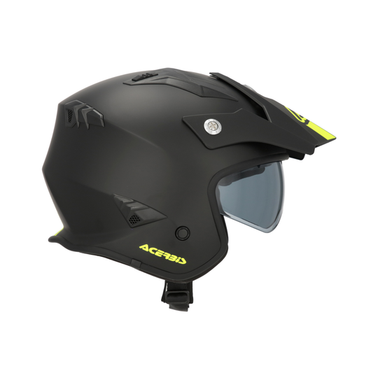 Acerbis Open Face Motorcycle Helmet-Jet Aria ECE 22-06 Helmet