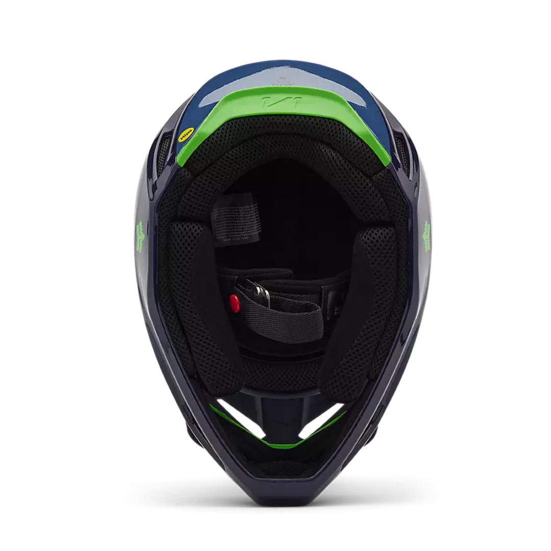 FOX Motocross Full Face Helmet-V1 Taunt Helmet