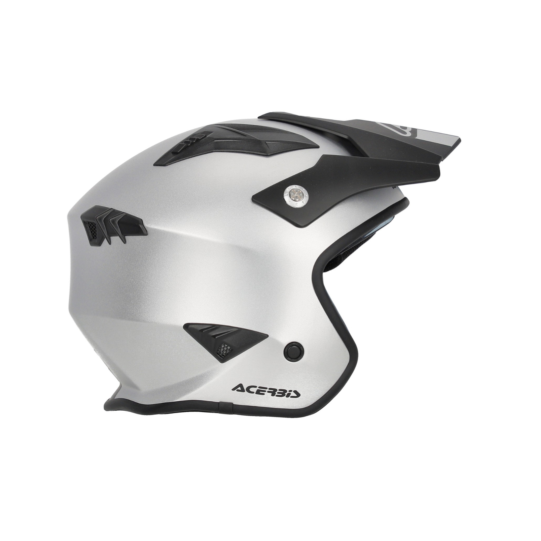 Acerbis Open Face Jet Aria Metallic Helmet ECE 22-06 Approved