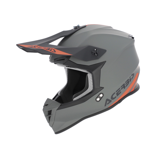 Acerbis Motocross And Enduro Linear Solid Color Helmet ECE 22-06 Approved