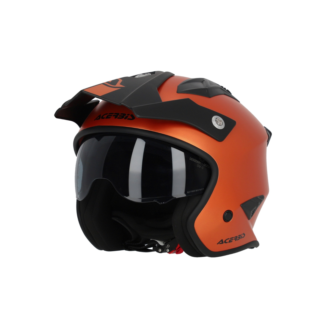 Acerbis Open Face Jet Aria Metallic Helmet ECE 22-06 Approved
