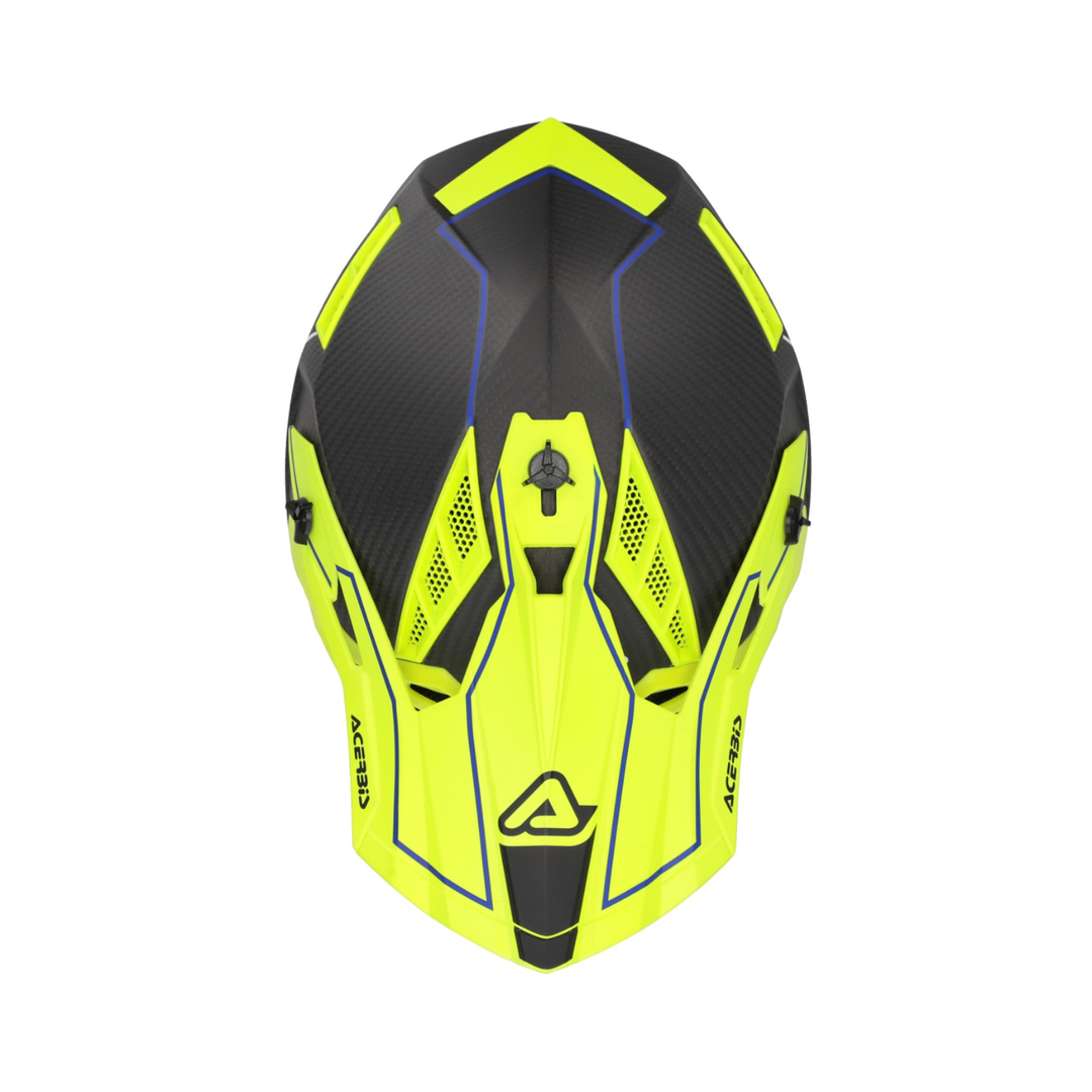 Acerbis Motocross Steel Carbon Helmet ECE 22-06 Approved