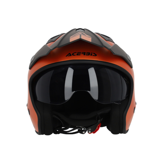Acerbis Open Face Jet Aria Metallic Helmet ECE 22-06 Approved