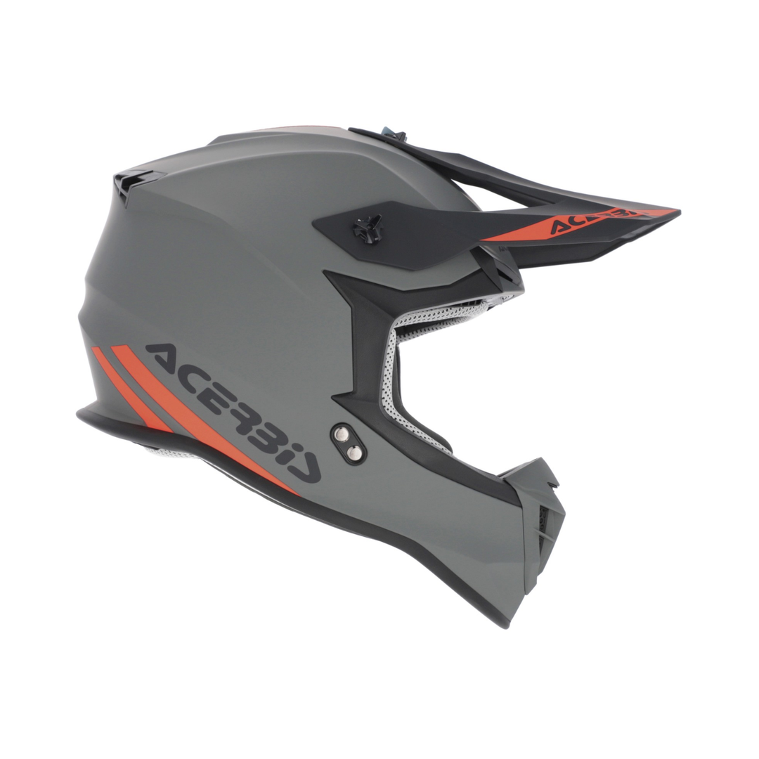 Acerbis Motocross And Enduro Linear Solid Color Helmet ECE 22-06 Approved