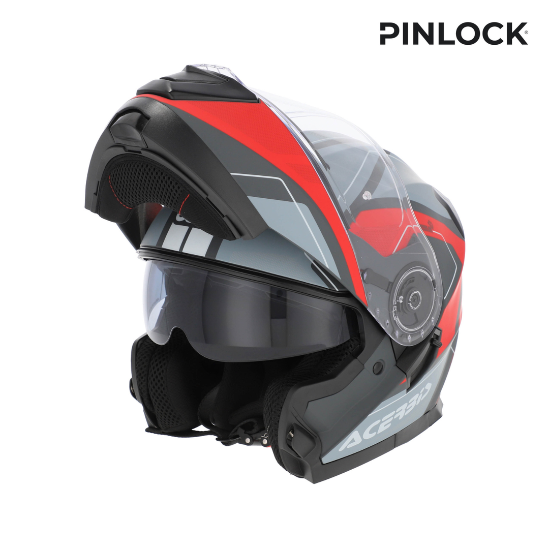 Acerbis Motorcycle Modular Helmet-Serel 22-06 Flip Up Helmet