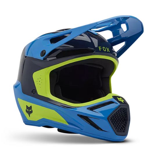 FOX Motocross Full Face Helmet- YTH V3 Impression Helmet
