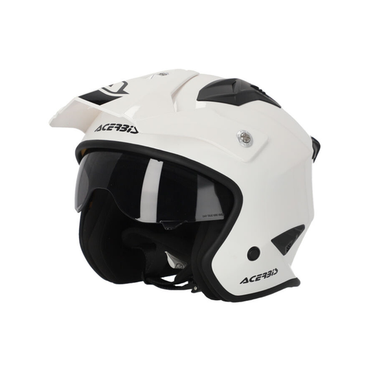 Acerbis Open Face Motorcycle Helmet-Jet Aria ECE 22-06 Helmet