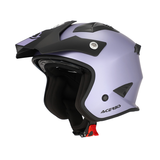 Acerbis Open Face Jet Aria Metallic Helmet ECE 22-06 Approved