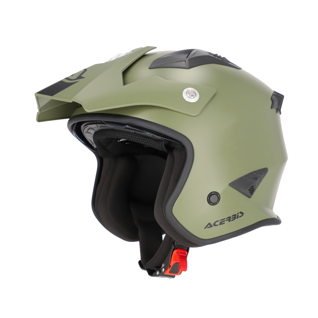 Acerbis Open Face Motorcycle Helmet-Jet Aria ECE 22-06 Helmet