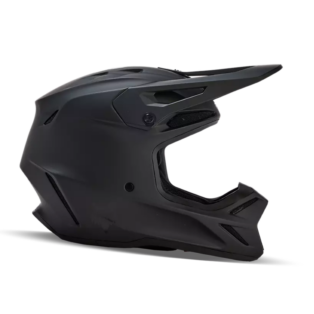FOX Motocross Full Face YTH V3 Solid Helmet