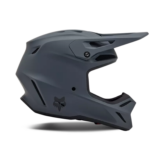 FOX Motocross Full Face V3 Solid Helmet
