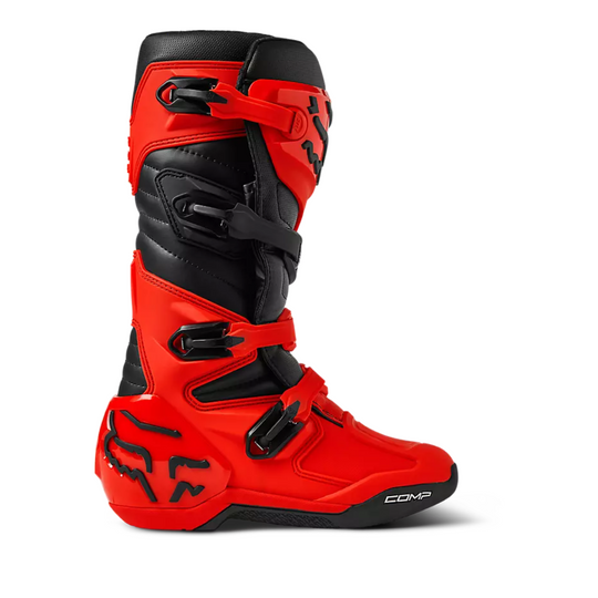 FOX Motocross Riding Comp Boot Fluorescent Red