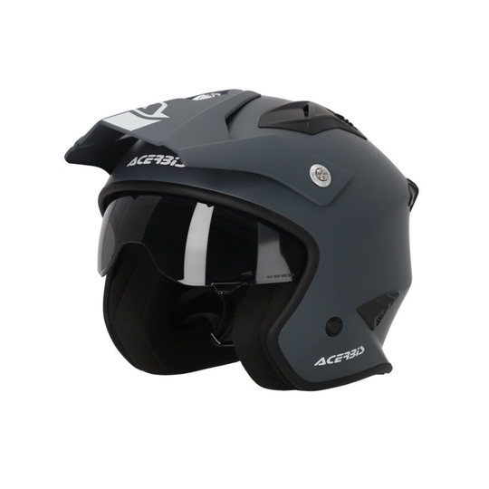 Acerbis Open Face Motorcycle Helmet-Jet Aria ECE 22-06 Helmet