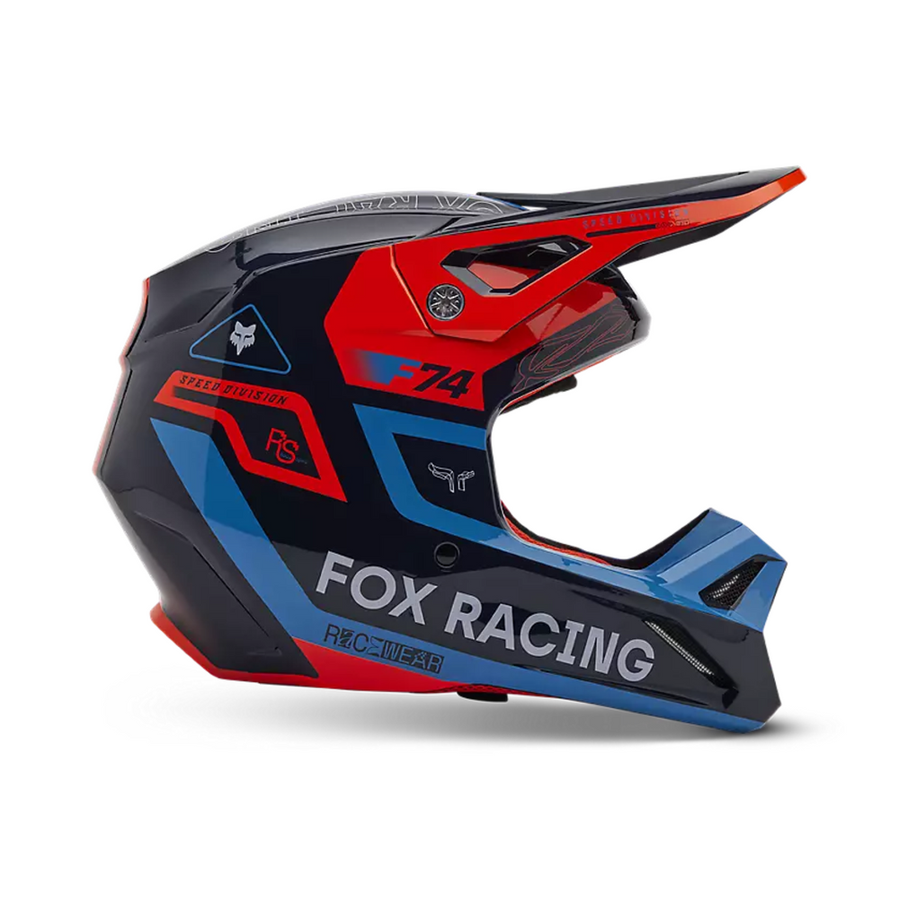 FOX Motocross Full Face Helmet-V1 RACE SPEC HELMET