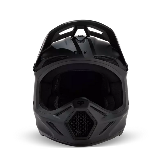 FOX Motocross Full Face YTH V3 Solid Helmet