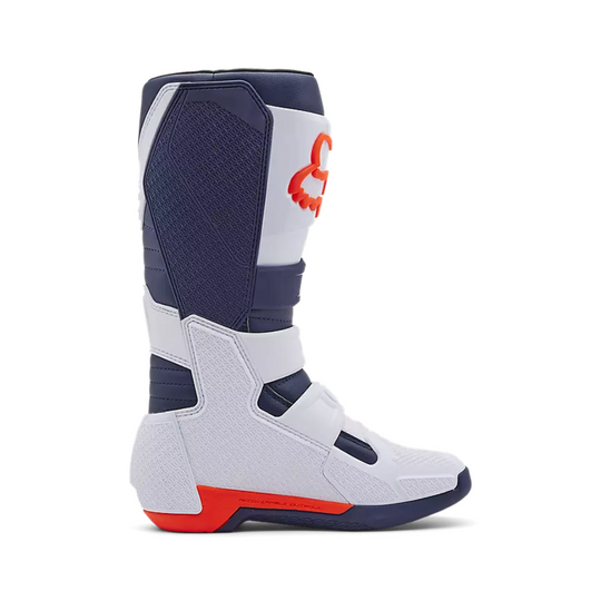 FOX Motocross Riding Comp Boot White Navy