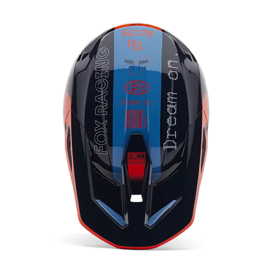 FOX Motocross Full Face Helmet-V1 RACE SPEC HELMET