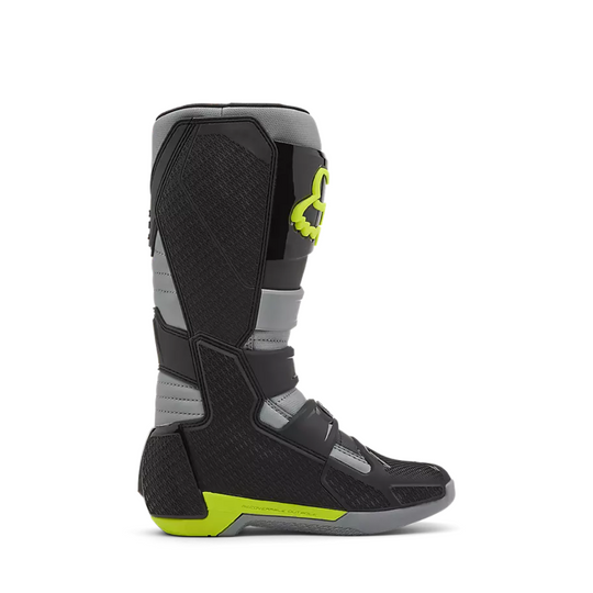 FOX Motocross Riding Comp Boot Grey Yellow