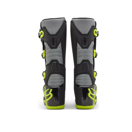 FOX Motocross Riding Comp Boot Grey Yellow