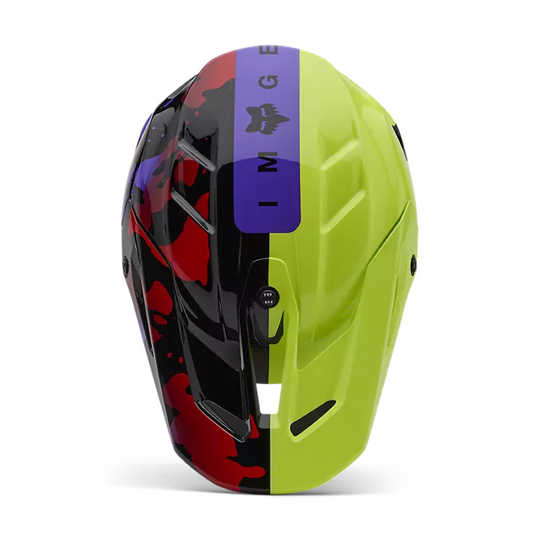 FOX Motocross Full Face Helmet-V3 Throttle Helmet