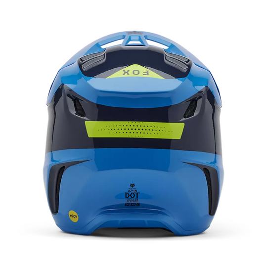 FOX Motocross Full Face Helmet- YTH V3 Impression Helmet