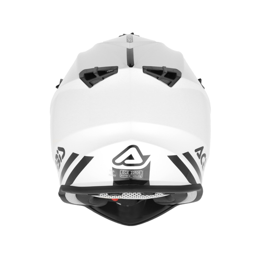 Acerbis Motocross And Enduro Linear Solid Color Helmet ECE 22-06 Approved