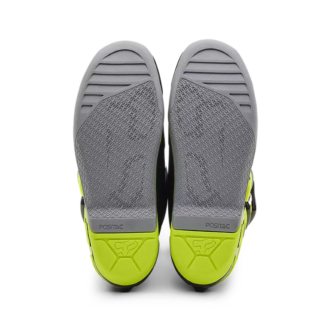 FOX Motocross Riding Comp Boot Grey Yellow