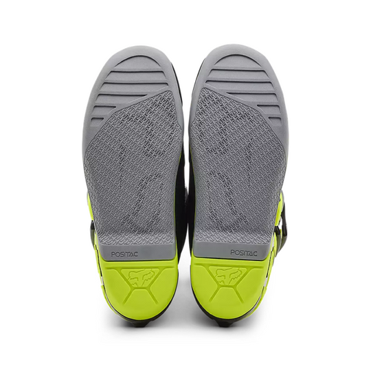 FOX Motocross Riding Comp Boot Grey Yellow