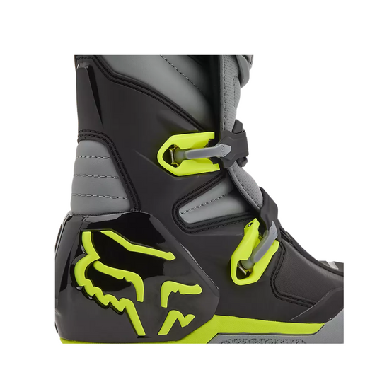 FOX Motocross Riding Comp Boot Grey Yellow