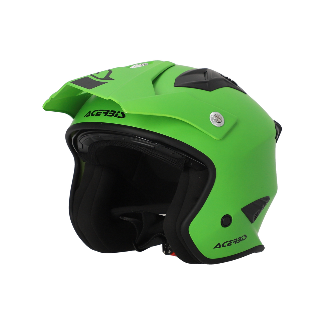 Acerbis Open Face Motorcycle Helmet-Jet Aria ECE 22-06 Helmet