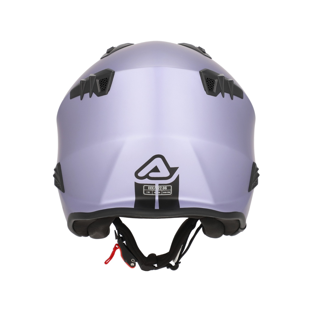 Acerbis Open Face Jet Aria Metallic Helmet ECE 22-06 Approved
