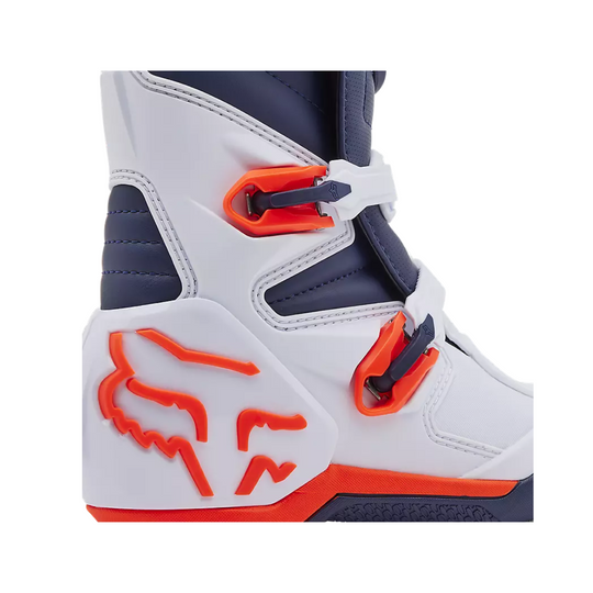 FOX Motocross Riding Comp Boot White Navy