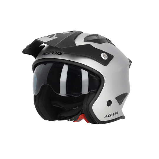 Acerbis Open Face Jet Aria Metallic Helmet ECE 22-06 Approved