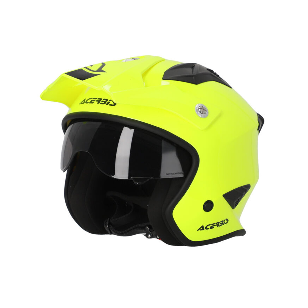 Acerbis Open Face Motorcycle Helmet-Jet Aria ECE 22-06 Helmet