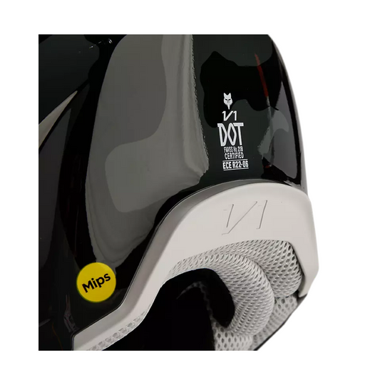 FOX Full Face Motorcycle Helmet-V1 Bnkr Helmet
