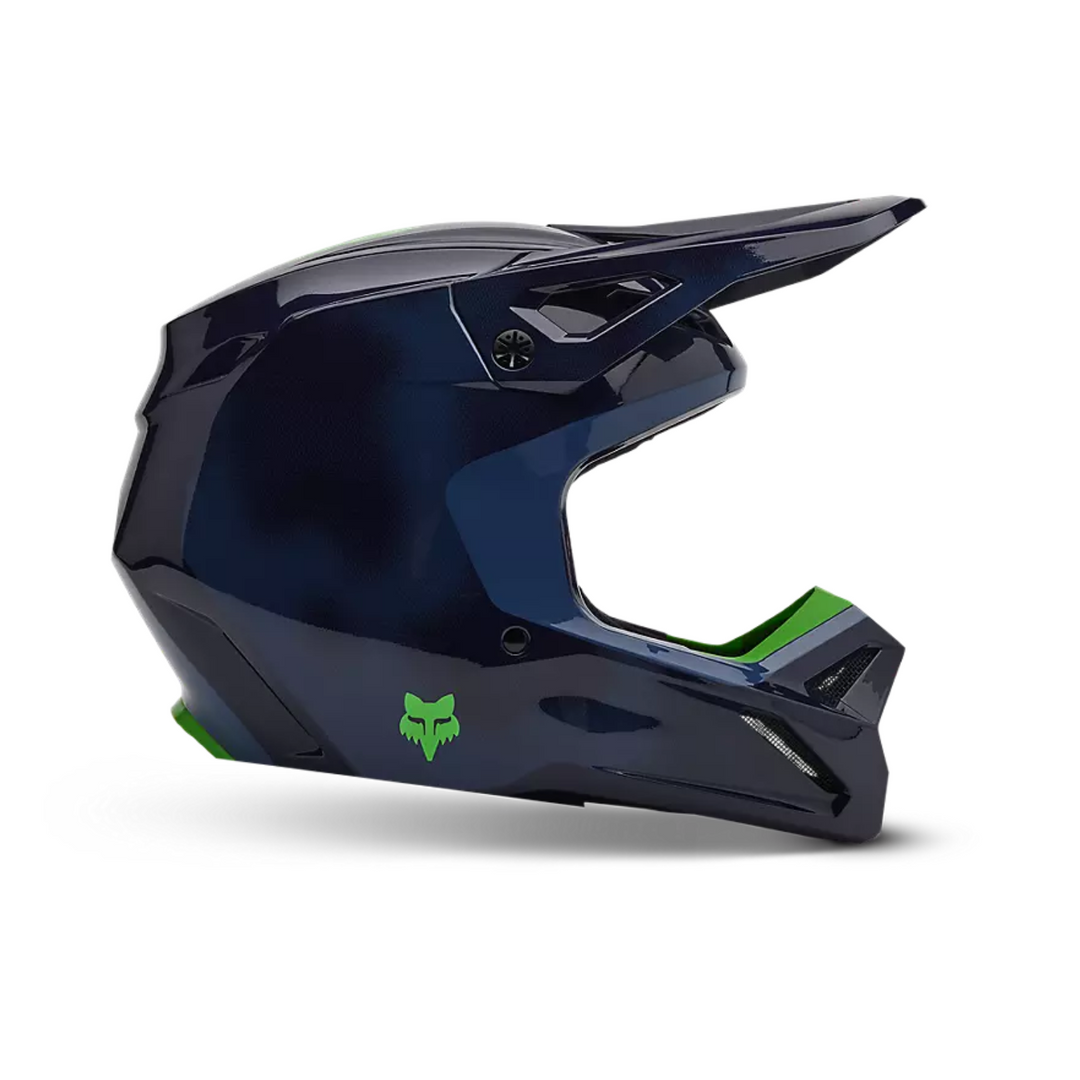 FOX Motocross Full Face Helmet-V1 Taunt Helmet