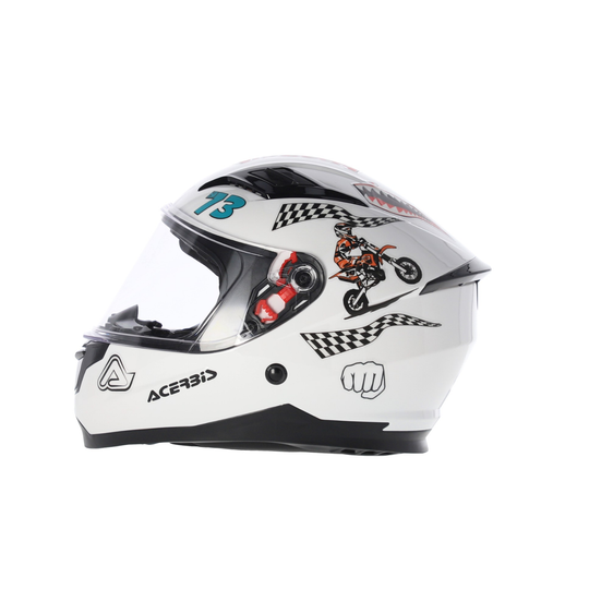 Acerbis Full Face Carlino KID Helmet ECE 22-06 Approved