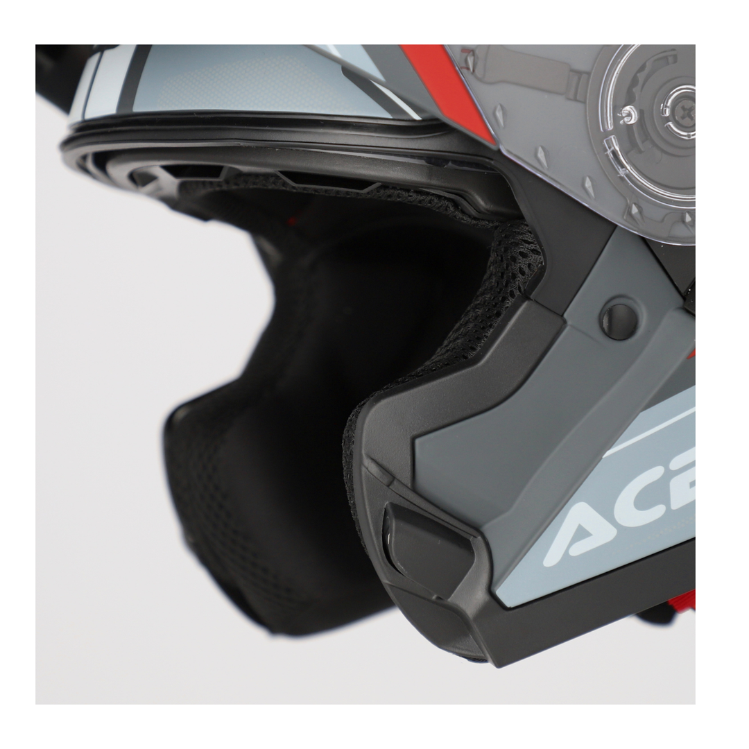 Acerbis Motorcycle Modular Helmet-Serel 22-06 Flip Up Helmet