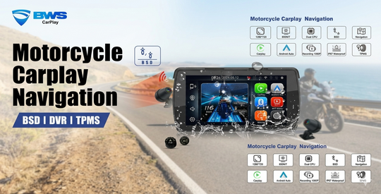 BWS CARPLAY MOTORCYCLE ENTERTAINMENT SYSTEM