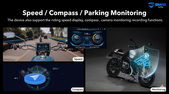 BWS CARPLAY MOTORCYCLE ENTERTAINMENT SYSTEM