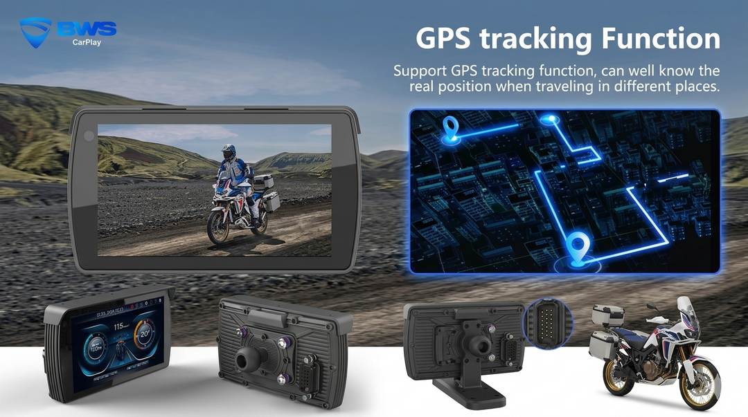 BWS CARPLAY MOTORCYCLE ENTERTAINMENT SYSTEM