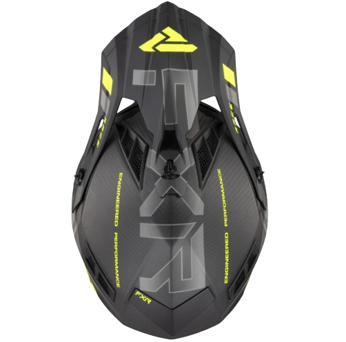 FXR Motocross Full Face Helium Carbon Helmet w/ D-Ring 23