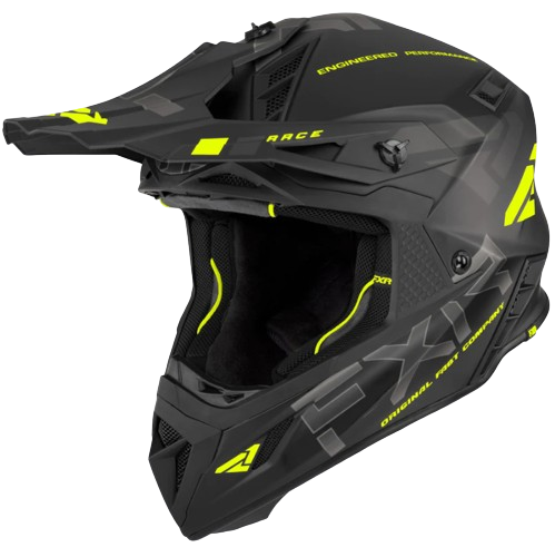FXR Motocross Full Face Helium Race Div Helmet w/ D-Ring 23