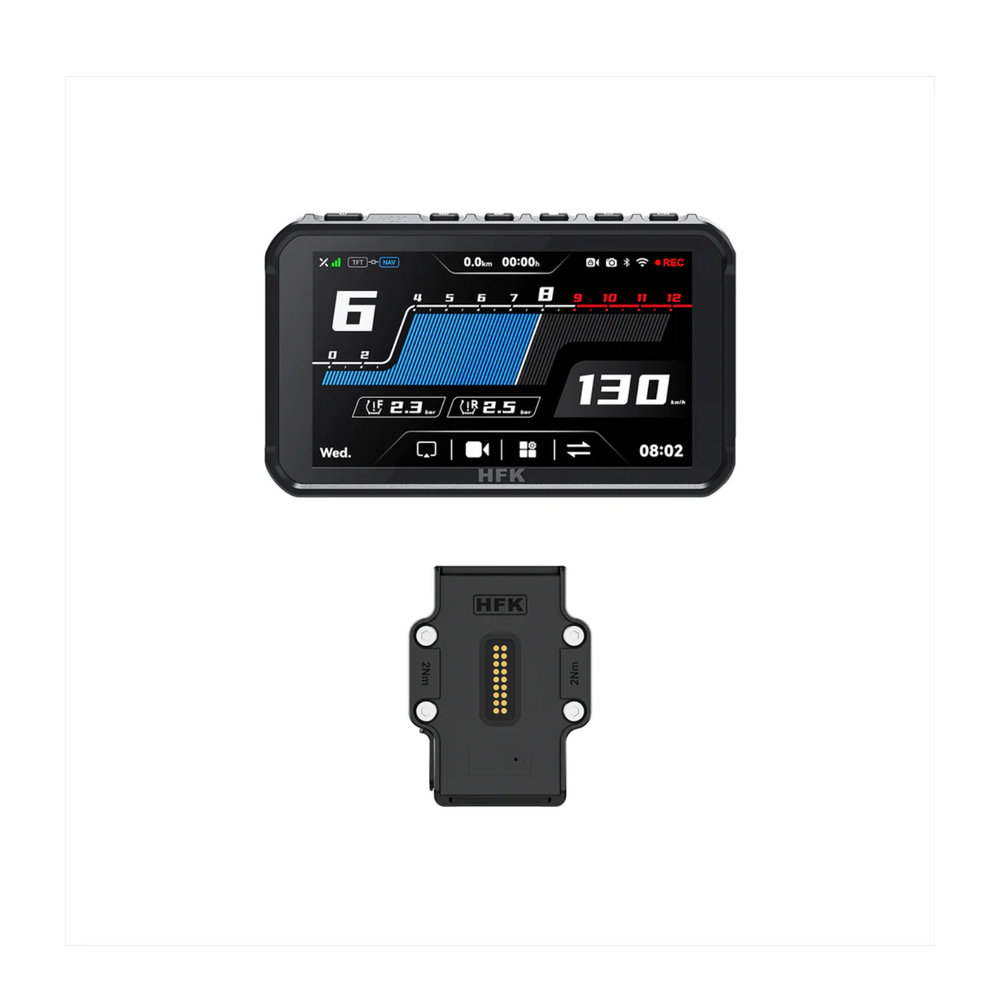 HFK HC50-RM BMW Kit Smart Motorcycle Carplay GPS With Quick Release And Dash Cam