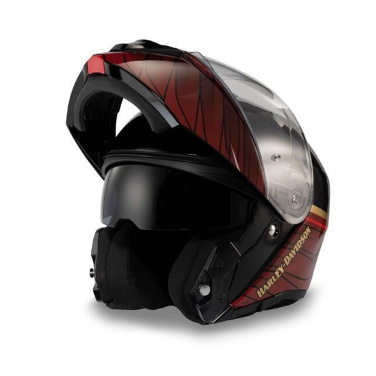 Harley Davidson Motorcycle Helmet-120TH Anniversary Capstone Dual Modular Helmet