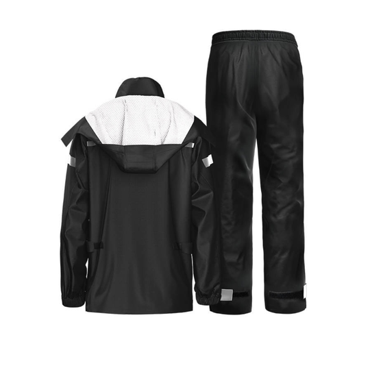 Motowolf Raincoat 401 Black